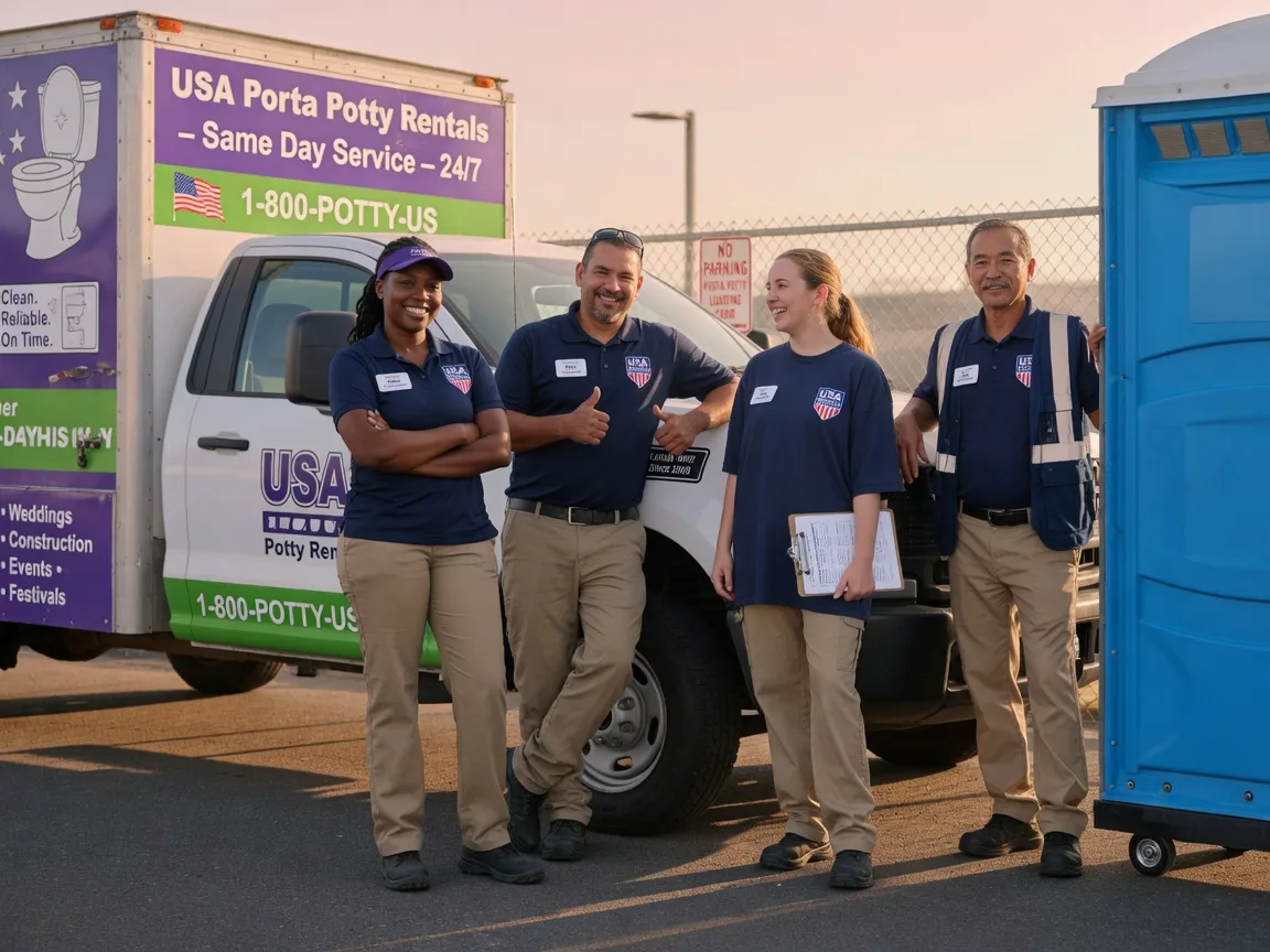 Porta Potty Rental company in Christiana, PA